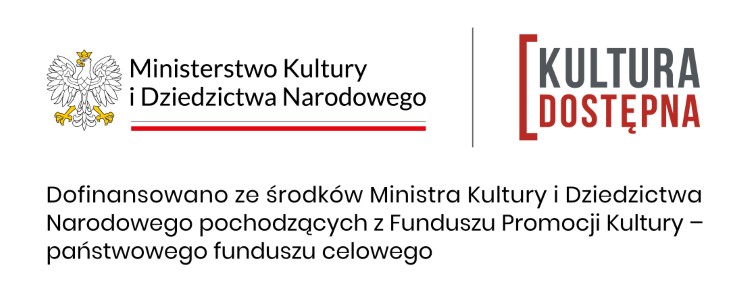 logotyp dotacji Ministerstwa Kultury i Dziedzictwa Narodowego