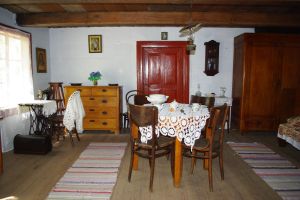 Mieszkanie nauczycielki, lata 20.-30. XX w., aranżacja