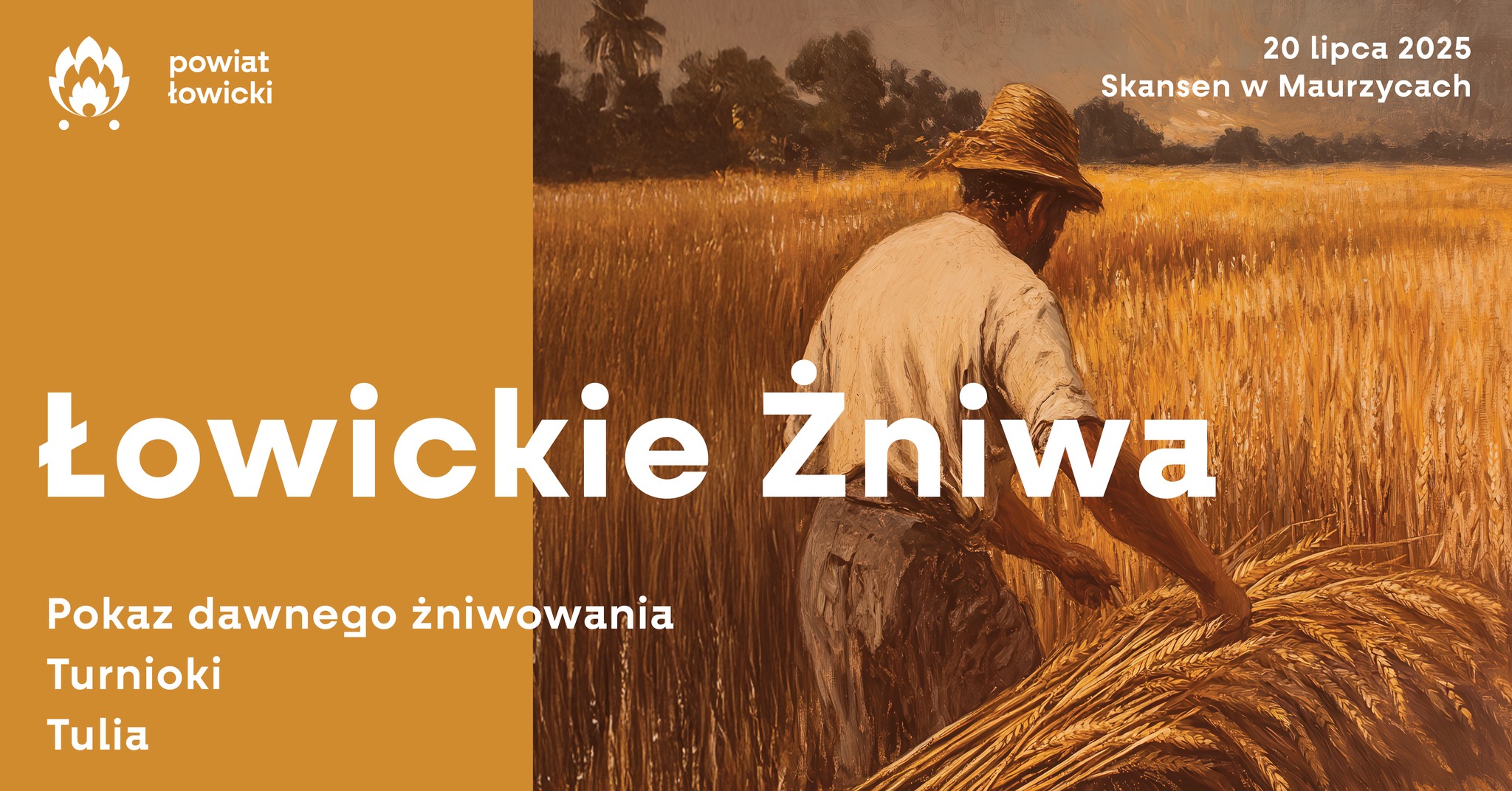 "Żniwa Łowickie" w Skansenie w Maurzycach